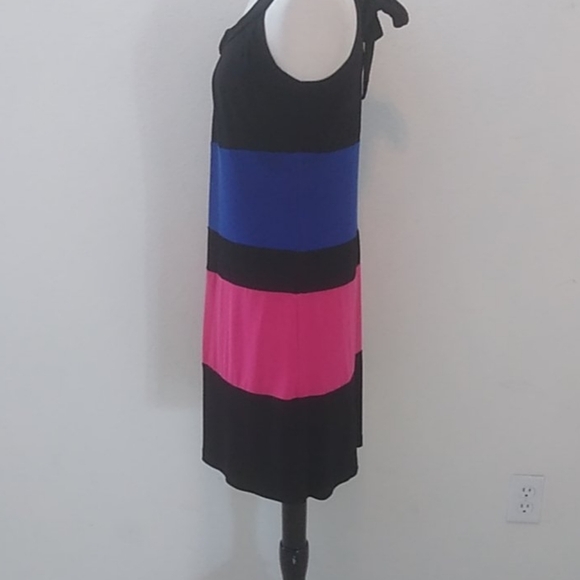 Enfocus Studio Colorblock Midi Dress,  Multicolor, size 4 - Picture 4 of 11